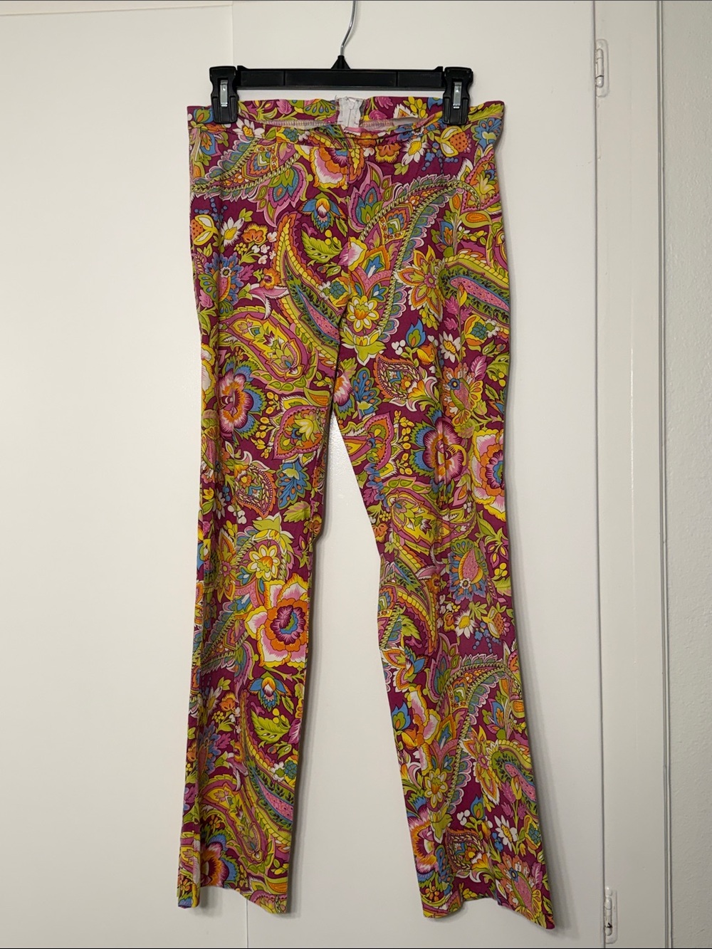 Women's Multicolor Paisley Pants